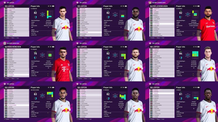 O registro de confrontos diretos recentes favorece a equipe da casa, que nos últimas 4 partidas ganhou 1 e empatou 3. Pes 2020 Facepack Minifaces Rb Leipzig By Dekart Pesnewupdate Com Free Download Latest Pro Evolution Soccer Patch Updates
