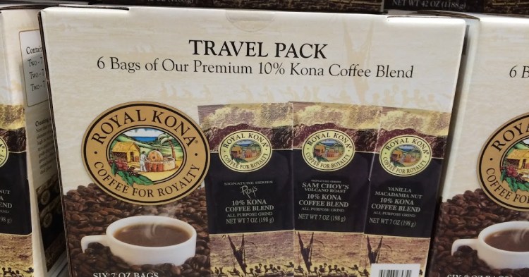 To get from kona airport (koa) to costco/uluwini housing costs only $4, and the quickest way takes just 10 mins. Royal Kona Coffee Company 10 Kona Coffee Blend Travel Pack Costco Weekender