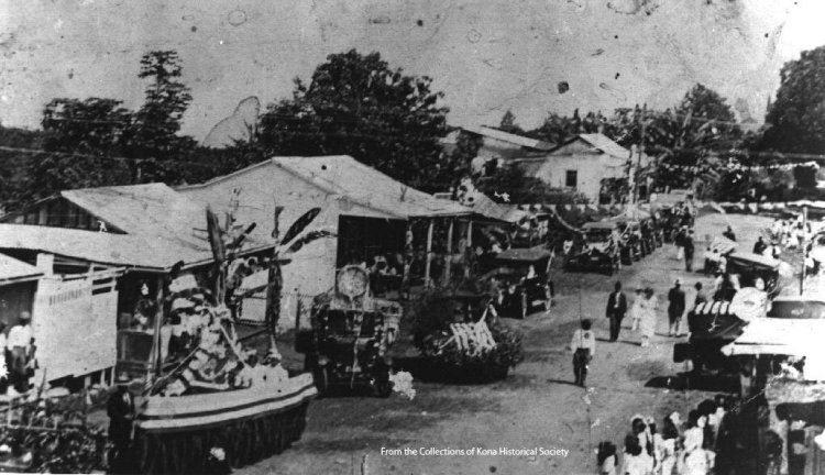 In east hawaiʻi, the hilo bay blast fireworks exhibition will begin at 8:00 p.m., with professional pyrotechnics set off from a barge moored in . Independence Day Kona Historical Society