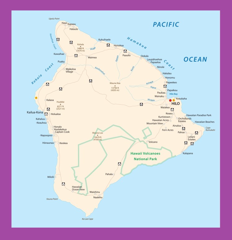 Or curious if there are specific types of stores or restaurants in your area? Hawaii Big Island Map Large Printable And Standard Map Whatsanswer